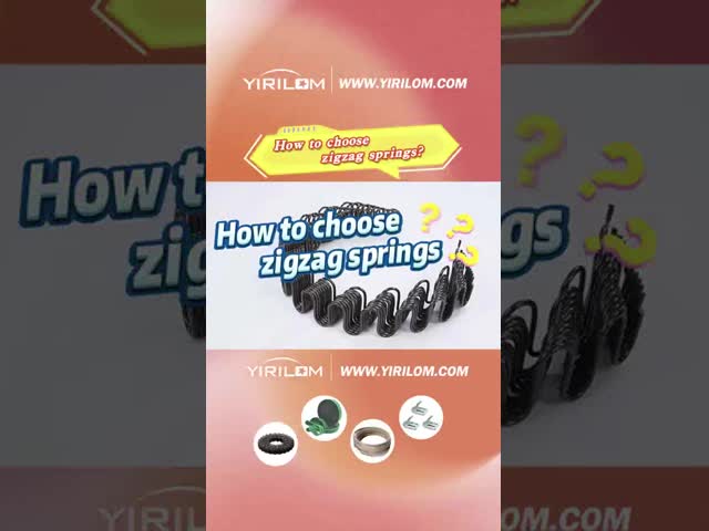 工場 卸売 3.0-4.0mm ステンレス 鋼 シグザック スプリング ソファ シート クッション