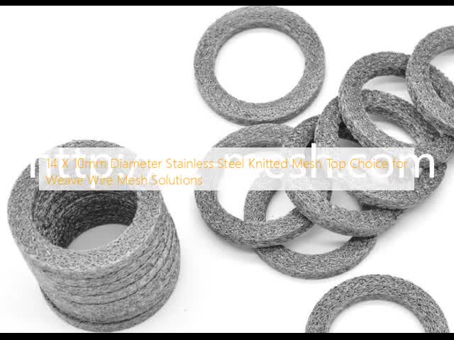 14 X 10mm 直径不?? 鋼編み網 編み網のソリューションのためのトップ選択