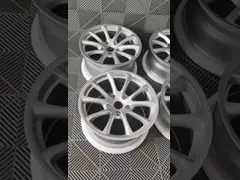 China Custom Silver 1PC Forged Aluminum Alloy Rims 19x8.5 18x8.5 For SUBARU WRX VB supplier