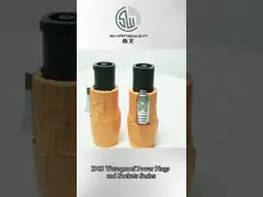 Powercon ngoài trời không thấm nước kết nối điện cắm 250V 20A 3 dẫn