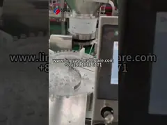 Machine de remplissage et d'enveloppe de cartouches standard GMP pour tubes de gel médical avec une capacité de remplissage de 80 à 120 pièces