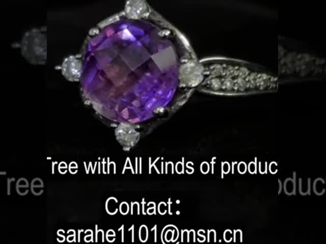 Elegant Blue Gemstone Round Ring For Women Casual / Party Jewelry 925 Silver 2.5g