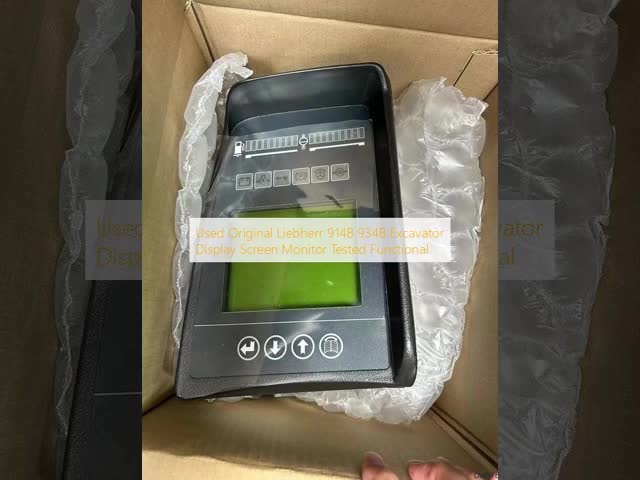 Used Original Liebherr 914B 934B Excavator Display Screen Monitor Functional