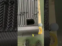 China Cooling Tower Fill Plastic Evaporative Cooling Pad Replacement Corrosion Resistant supplier