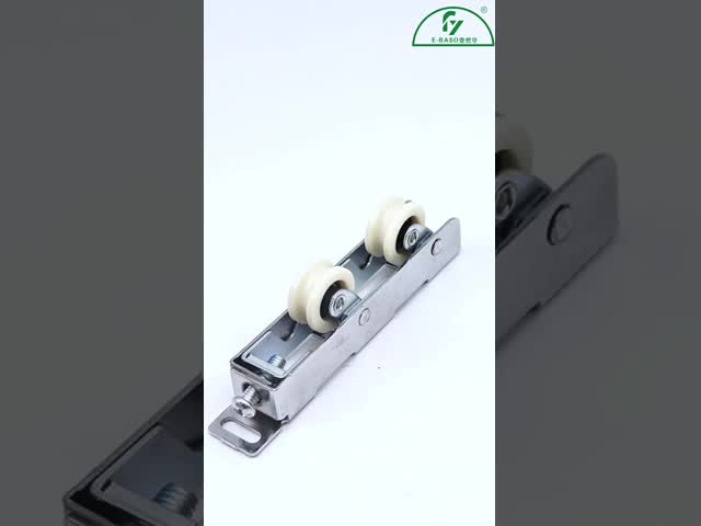 Sliding Door Roller Wheel Stainless Iron Frame All Steel Bearing Broken Bridge 70