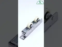 Sliding Door Roller Wheel Stainless Iron Frame All Steel Bearing Broken Bridge 70