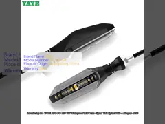 ABC PC 12V 3W chống nước đèn LED biến tín hiệu đèn đuôi cho nhiệt độ ánh sáng 6500k