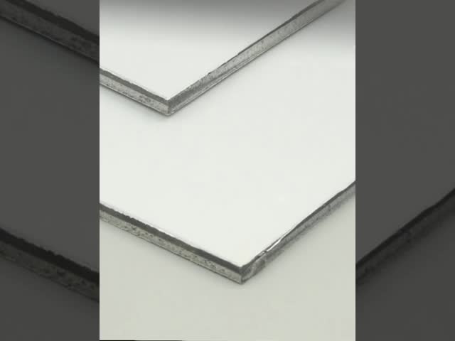 双面 PE Acm 複合材料 装飾改装 HDPE コーティング 4mm Acp