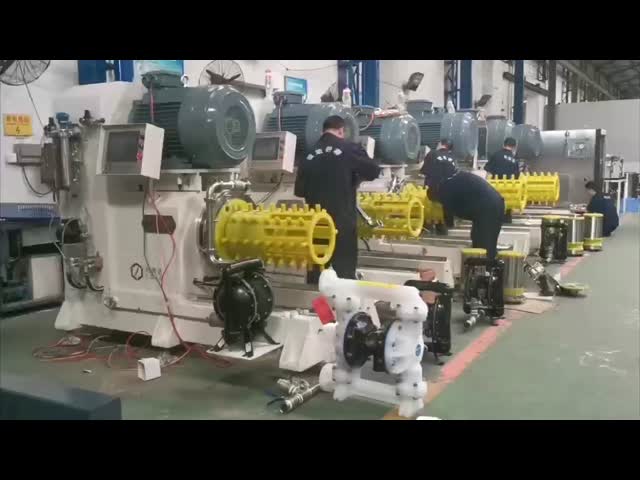 100L Capacity Horizontal Nano Bead Mill with PU Material for Water-based Products