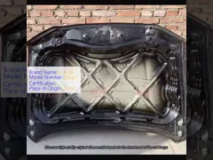 High-quality original disassembled parts for the front hood of H-a-val Dargo video