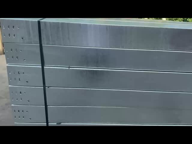 Heavy Duty Hot Dip Galvanized Steel Cable Tray For Corrosion Resistance