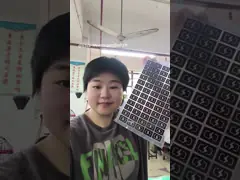 Anpassungsfähige Struktur Industrie-Tastatur mit Touchpad