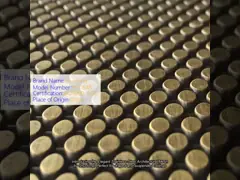 Ελαφρύ αρχιτεκτονικό δίχτυ από ανοξείδωτο χάλυβα για επιχρισμένες και κρεμασμένες οροφές με ιδιαίτερη εμφάνιση