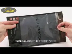 Bolsas de humidor de cigarrillos OPP PE reciclados con cierre de cremallera Bolsas de cremallera de cigarrillos Humi
