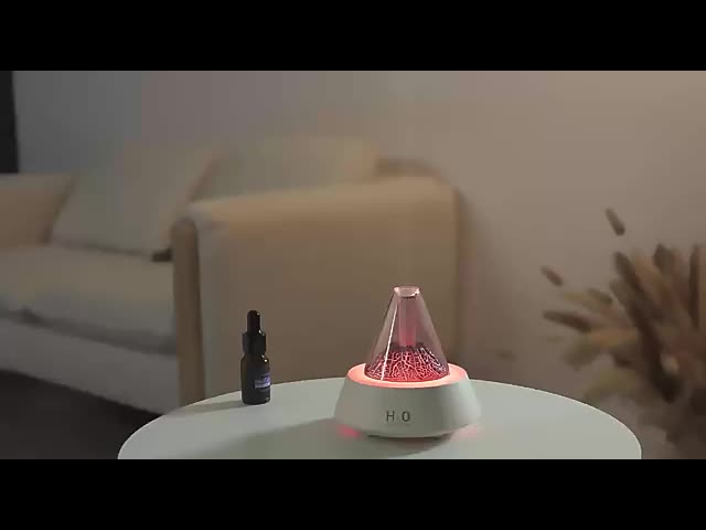80ml ラヴァアロマテラピー 炎湿器 自動オフ