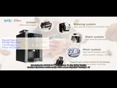 China Espresso Automatic Coffee Machine MACES7C-300-90-00 Hot Cold maquina cafetera coffee maker zg vending ipilot supplier