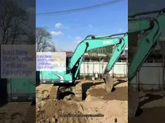 Kobelco SK200-8 Used Hydraulic Excavator 20 Ton Second Hand video