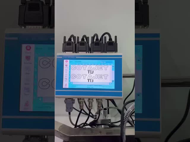 製薬製品のマークとコーディングのための熱インクジェットプリンター