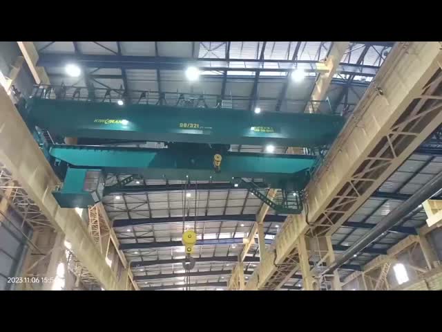 電気用二重軸承上空移動クレーン 20トン 6m-30m リフティング