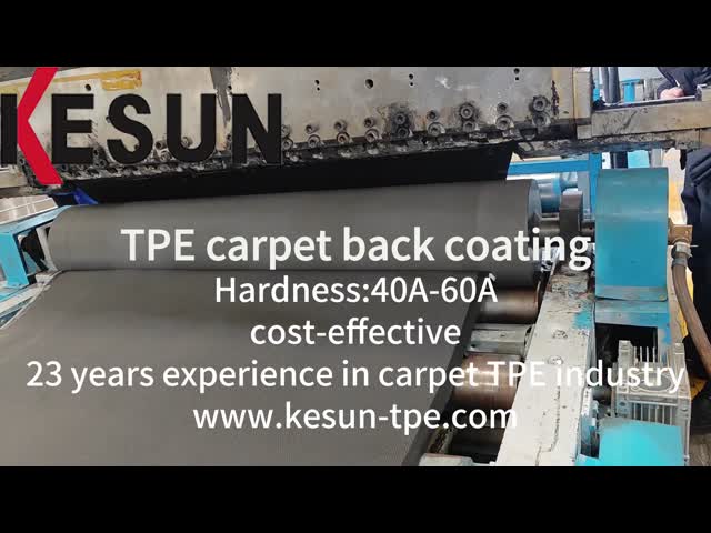 Blow Molding Termoplastic Elastomer TPE / TPR Granules TPEカーペットバックコーティング / リジリエント・フロア / アンチ・スリップ・マット / TPEマットのための樹脂原材料