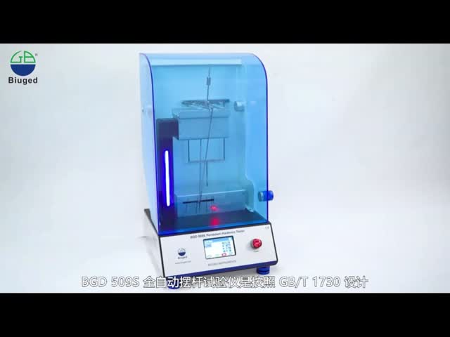 BGD 509/S Pendulum Hardness Tester Damping Testing Machine Lso 1522 ASTM D4366