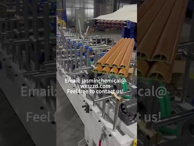 Perfil do Woodworking que envolve o esparadrapo quente reativo do derretimento da colagem PUR
