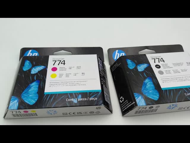 Original New Printhead For HP 774 P2V99A Magent And Yellow P2W00A Photo Black And Light Gray  P2W01A Matte Black And Cyan  Producer Printer