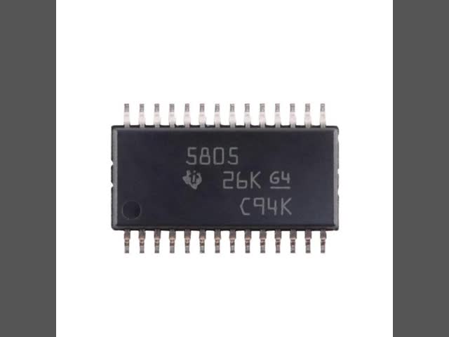 TAS5805MPWPR HTSSOP-28 23W Stereo Audio Amplifier with Processing Function