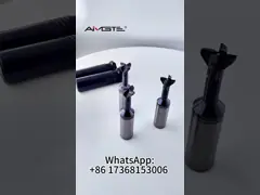 China 0.6μm Aluminum Roughing Endmill H6 3 Flute Roughing End Mill Customized supplier