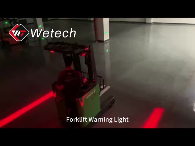 防水フォークリフト 作業灯 12V 24Vフォークリフト 歩行者安全灯 30W