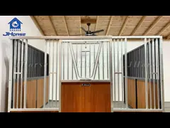 Customized Portable Bamboo Wooden Equestrian Horse Equipment Stable Doors Box Front Panels