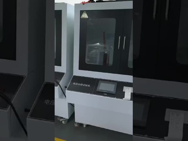 Solid insulation material electrical strength testing machine (electrical dielectric strength tester)