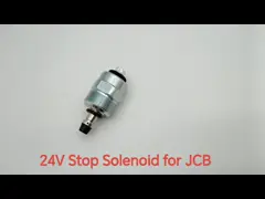 Solénoïde d'arrêt 24v 716/30248 71630248 pour le chargeur 3CX 4CX Solénoïde d'arrêt video