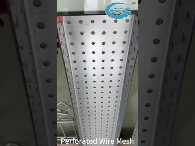 ガルバネス 孔状のワイヤ網 換気のためのカスタムサイズ 産業用フェンス