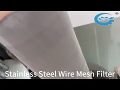 304 Stainless Steel Wire Mesh Filter for High Temperature Applications