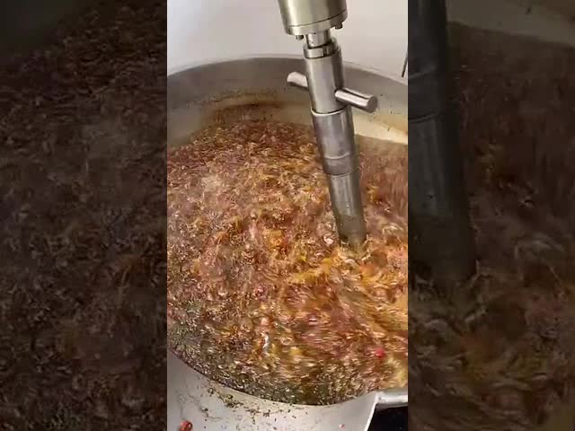 Chaudière de cuisson à vapeur avec fonction d'inclinaison et de mélange vidéo