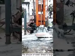 Máquina de perfuração de poços de água