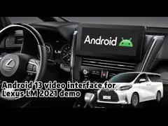 Wireless Android auto carplay for Lexus LM300h LM350 LM screen projection