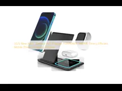 2025 New X455 Wireless Fast Charger 15W/10W/7.5W/5W Timess Efficient Mobile Phone Charging Bracket