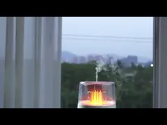 Simulação de umidificador de aromas de chuva de gotas de chuva 320 ml com um nível de ruído inferior a 35 dB
