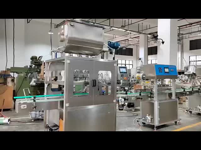 Corrosion Resistant Automatic Liquid Filling Line High Accuracy