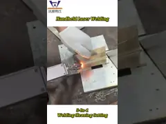 China Portable 1000W Laser Rust Removal Gun For Paint Oil Stain Removal Multifunctional supplier