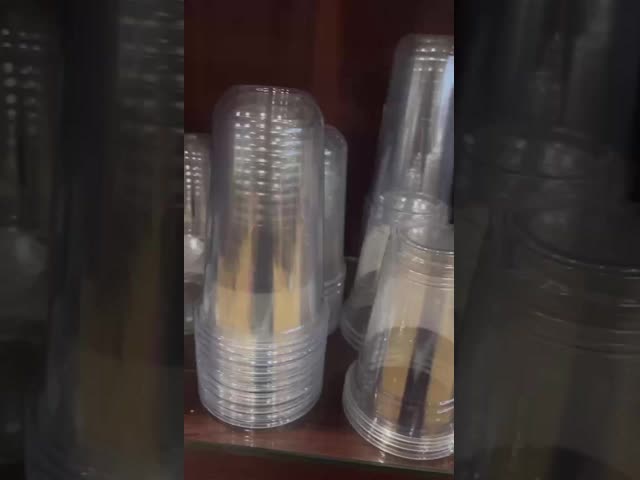 Customized LOGO Plastic Disposable Cups 1000pcs Carton Packaging with 7 DAYS Sample Time and 50000pcs MOQ