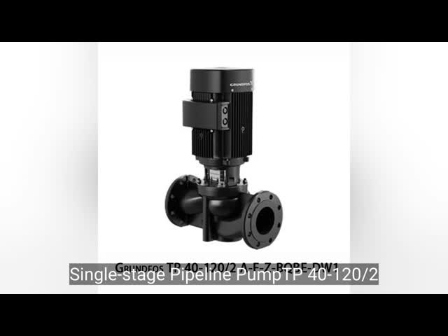 Grundfos TP 40-120/2 Single Stage Vertical Pipeline Centrifugal Pump Stainless Steel Wear-Resistant Pump