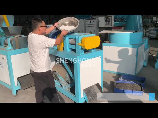 Granulador da extrusão do rolo do dobro do adubo do composto para o adubo Mechine