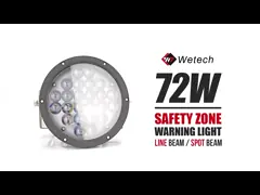Red / Blue Overhead Crane Warning Lights Customized LED Overhead Crane Lights