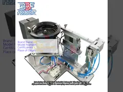 China Electromagnetic Vibratory Bowl Feeder Small Button Bolt Vibrating Bowl Feeder supplier