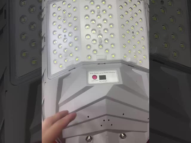 100W Outdoor Waterproof Solar Street Light Lithium Battery for Highway Sensor