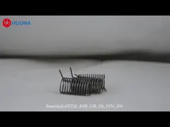 0Cr23Al5 Spring For Electric Furnace Wire Fecral Heating Element In High Resistivity