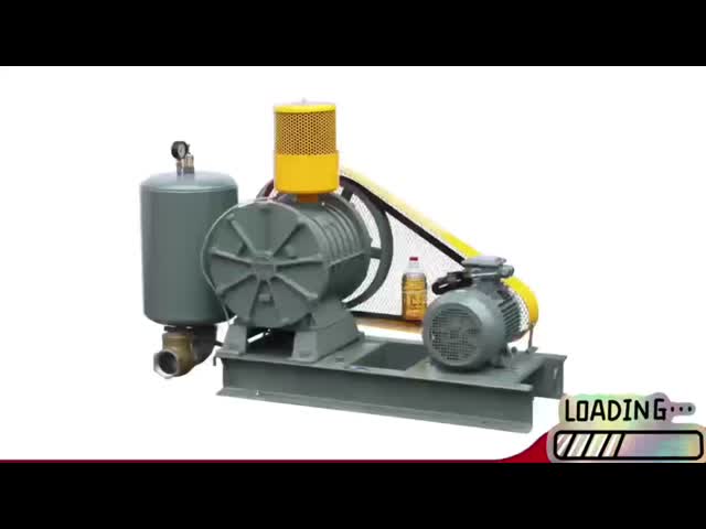 Low Noise 63dB(A) HC-50S Rotary Air Blower 1.5kW smooth operation